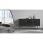 BDI Elements Mosaic Doors 8777 Charcoal Stained Ash